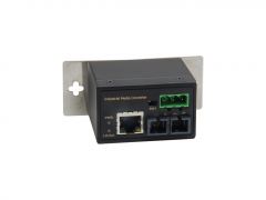 IEC-4001 Fast-Ethernet RJ45 zu SC Industrieller Mediakonverter, Multi-Mode Glasfaser, 2km, -40°C bis 75°C