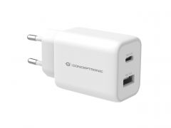 ALTHEA11W 33W Cargador USB PD de 2 puertos, USB-C x 1, USB-A x 1, QC 3.0, PPS, PD 3.0