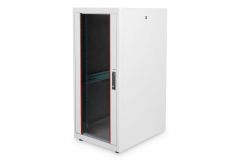 Equip Basic Flex 19" Armario de Servidor Independiente, 26U, 600x800mm, con Puerta de Cristal, Paneles Extraíbles y con Cerradura, Ensamblado, RAL7035 Gris