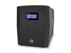 ZEUS04G 2200VA 1320W SAI, enchufes UK x 4, HID USB, RJ45 In/Out, AVR
