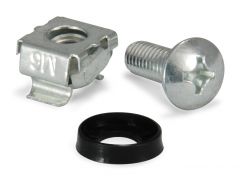 922491 M6 Käfigmuttern- und Schrauben-Satz, 4 Sets/pack