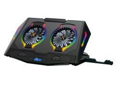 THYIA02B ERGO Gaming-Notebook Kühlständer mit 2 Lüftern