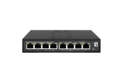 GES-2108P Hilbert 8-Port Gigabit PoE Smart Lite Switch, 802.3at/af PoE, 8 PoE Outputs, 112.8W PoE Power Budget