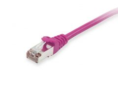 606812 Cat.6A S/FTP Cable de conexión, Morado, 1.5m