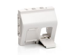 761312 French Modular Faceplate - Angled Insert