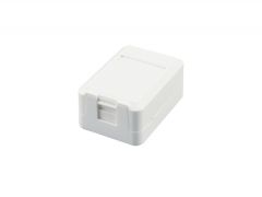 125121 1-Port Keystone Jack Surface Mount Box