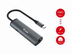 133486 USB-C to RJ45 Gigabit Network + 100W USB PD Adapter