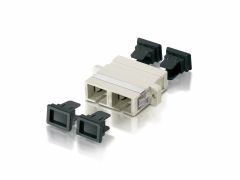 156146007 SC Fiber Optic Adapter, Multi-Mode, Duplex, OM4