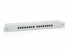 326316 Panel de conexión apantallado Premium de 16 puertos Cat.6, gris claro