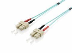 255327 Cable de conexión de fibra óptica SC/SC, OM3, 15m