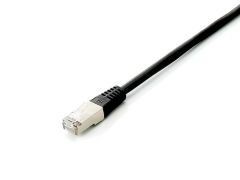 605690 Cat.6A Platinum S/FTP Patchkabel, 1.0m , Schwarz
