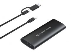 DANTE04B M.2 SATA/NVMe Carcasa SSD USB 3.2 Gen 2, Protocolo Dual