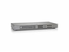 GEP-1622 Switch Gigabit PoE a 16 porte, 802.3at/af PoE, 500W