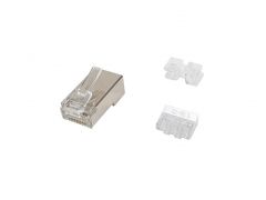 121147 Cat.6A RJ45 Shielded Plug, 100pcs/Set