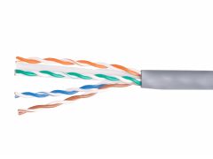 404531 Cat.6 U/UTP Installation Cable, Eca, LSZH,100m