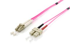 255534 LC/SC Fiber Optic Patch Cable, OM4, 7.0m