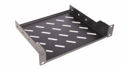 EQUIP FIXED SHELF 10', 1U, 200MM, NEGRO
