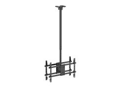 650377 43"-86" Back to Back Dual Screen Ceiling Mount