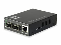 GVT-2011 Convertitore Switch Media Gigabit da RJ45 a SFP, 2 x SFP, 1 x RJ45