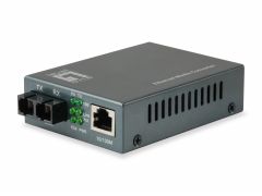 Convertitore di media Fast Ethernet da RJ45 a SC FVT-1103, fibra monomodale, 1310nm, 40km