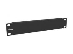 327530 10" Blindplatte, 1HE, Schwarz