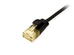626901 Cat.6A U/UTP Slim Patch Cable, 0.25m, Black