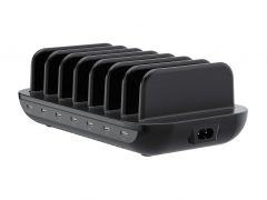 OZUL07B Estación de carga USB PD de 7 puertos y 160 W, USB-C x 7, PD 3.0
