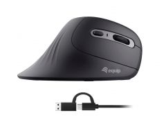 245119 Vertical Ergonomic Wired Mouse  (USB-C+A)