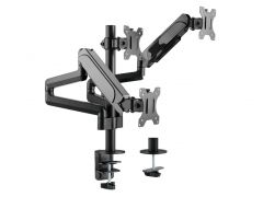 650134 17"-27"  Triple Monitor Desk Mount Bracket