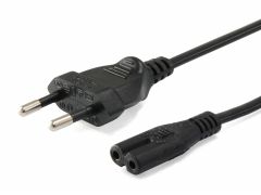 112161  Hochwertiges Netzkabel, C7 auf 2pin Euro, 3.0m