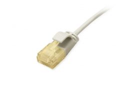 626700 Cat.6A U/UTP Slim Patch Cable, 0.15m, Grey