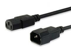 112100 High Quality Power Cord, C13 to C14, 1.8m
