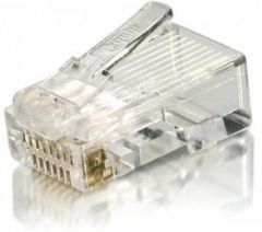 121143 Premium Cat.6 RJ45 Plug,  100pcs/Set