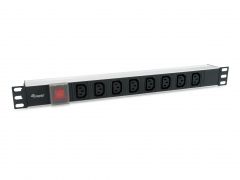 333310 8-Outlet C13 Power Distribution Unit, on/off switch