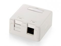 125122 2-Port Keystone Jack Surface Mount Box