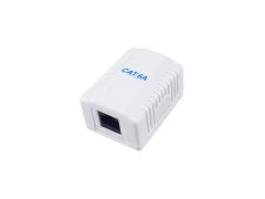 235215 1-Port Cat.6A Surface Mount Box, unshielded