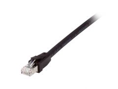 608057 Cat 8.1 S/FTP Patchkabel, 0.5m, Schwarz