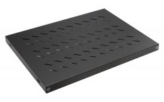 EQUIP ESTANTE VARIABLE 19', 1U, 350MM, NEGRO