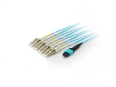 25556807 MTP/LC Trunk LWL Patchkabel, OM4, 20m