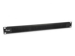 327411 Panel de Cepillo Premium de 19", 1U, Negro