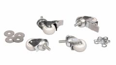 EQUIP CASTOR WHEELS FOR ECO AND PRO MOUNT CABINETS